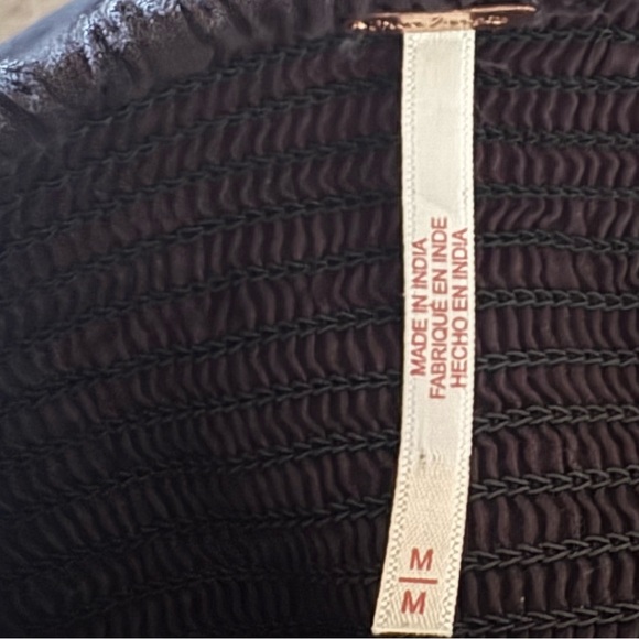 Free People Sweetheart Neck Black Sleeveless Mini Dress - Picture 7 of 7